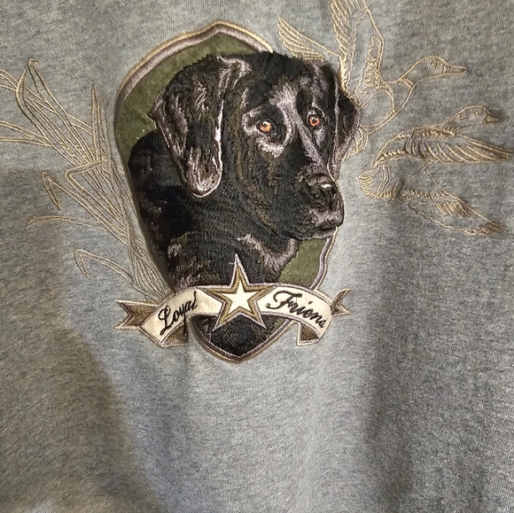 Men's Croft & Barrow XXL Sweatshirt Labrador - Picture 2 of 5